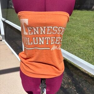University of Tennessee Volunteers Voles Strapless Tube Top Shirt size S